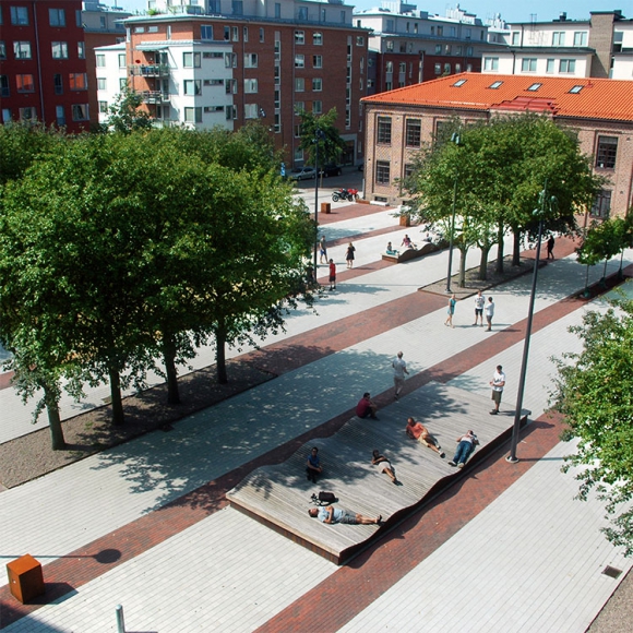 Street furniture - Podium Eilanden - Surf Isles, Halmstad (SE)