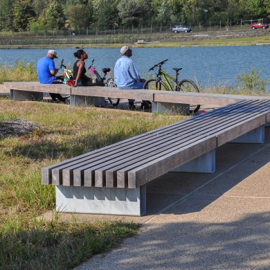 Rough&Ready 9 Bench, Shelby Farms Park