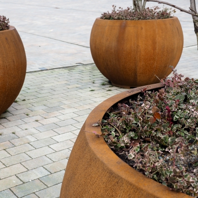 Globe Tree Planters