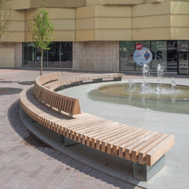 Rough&Ready Curved Benches