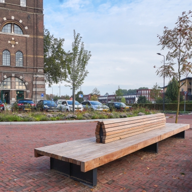 Solid Serif Benches