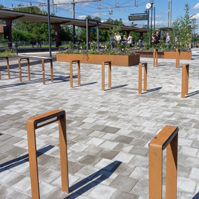 CorTen Fahrradständer