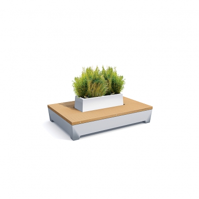 Solid Green Love Benches
